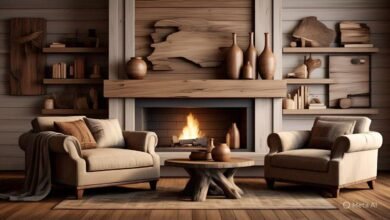 تصميم ديكورات خشبية داخلية بالدمام