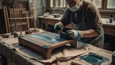 أدوات صباغة الأثاث