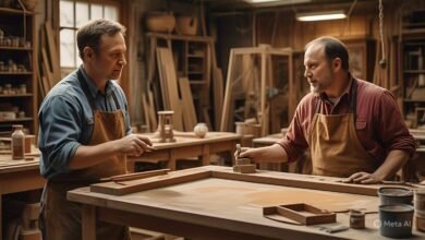 معلم صباغ أثاث محترف