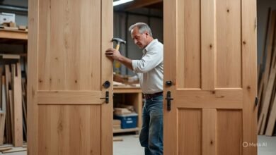 تفصيل أبواب داخلية بظهران الجنوب