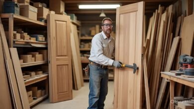 تفصيل أبواب داخلية بالوجه 0567625734 9 تفصيل أبواب داخلية بالوجه