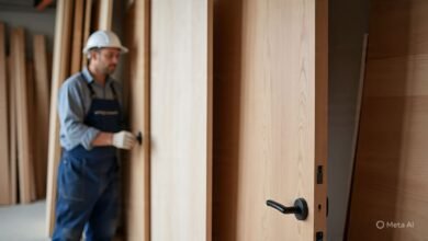 تفصيل أبواب خشب بالنماص