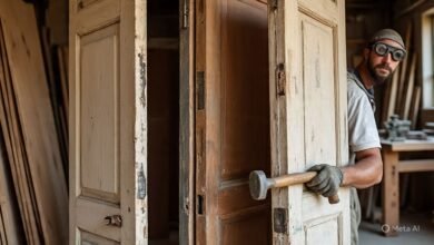 تفصيل أبواب حسب الطلب بابها