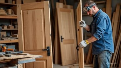 تفصيل أبواب حسب الطلب ببلقرن