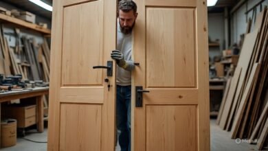 تفصيل أبواب حسب الطلب بجازان