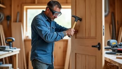 تفصيل أبواب داخلية بالقنفذة