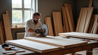 تفصيل أبواب داخلية بالحناكية