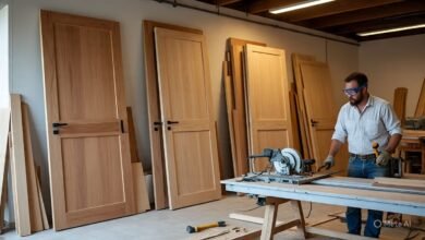 تفصيل أبواب داخلية بصفوى