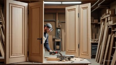 تفصيل أبواب داخلية ببدر الجنوب