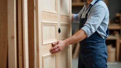 تفصيل أبواب خشب ببلجرشي