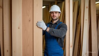 تفصيل أبواب خشب بالبدع