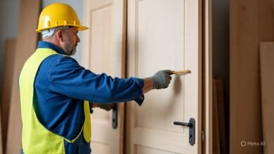 تفصيل أبواب خشب ببقعاء 0567625734 8 تفصيل أبواب خشب ببقعاء