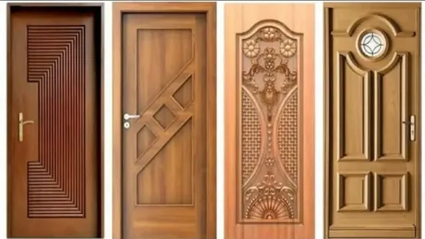 تفصيل أبواب خشب بسكاكا