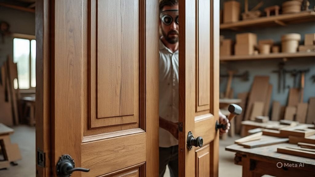 تفصيل أبواب حسب الطلب بالمهد