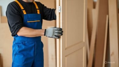 تفصيل أبواب خشب بالعارضة