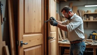 تفصيل أبواب حسب الطلب بالعلا