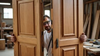 تفصيل أبواب حسب الطلب بالدرب