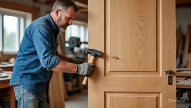 تفصيل أبواب حسب الطلب ببني حسن