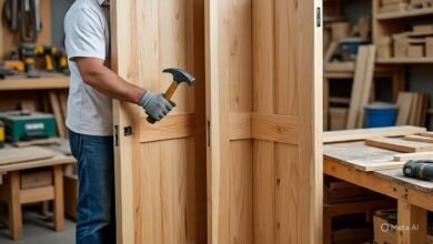 تفصيل أبواب حسب الطلب بالوجه