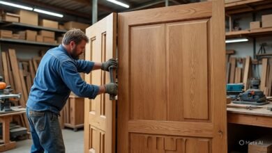 تفصيل أبواب حسب الطلب بالحدود الشمالية