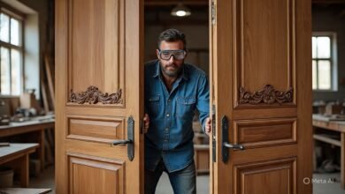 تفصيل أبواب خشب صناعي بأسعار منافسة داخل الدمام 0567625734 8 تفصيل أبواب خشب صناعي بأسعار منافسة داخل الدمام