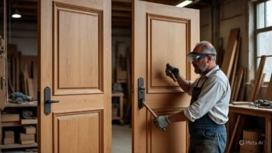 تفصيل أبواب مودرن بالدمام