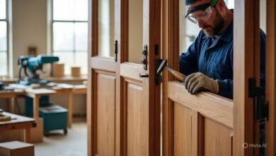 تفصيل أبواب خارجية برنية