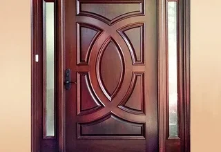 تفصيل أبواب بأجود أنواع الخشب في الدمام