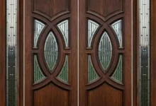 تفصيل أبواب خشب طبيعي بمدينة الدمام