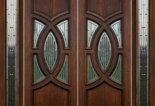 تفصيل أبواب خشب طبيعي بمدينة الدمام