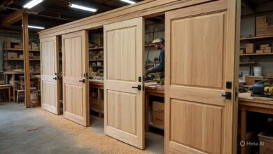 تفصيل أبواب خارجية بظهران الجنوب