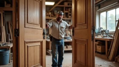 تفصيل أبواب خارجية بنجران