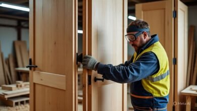 تفصيل أبواب خارجية بيدمة