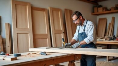 تفصيل أبواب داخلية ببقعاء