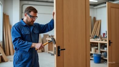 تفصيل أبواب كلاسيك بالرياض