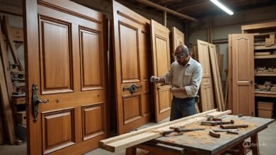 تفصيل أبواب كلاسيك برابغ