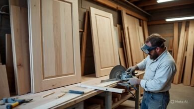 تفصيل أبواب خشب بأسعار منافسة في الدمام