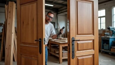 تفصيل أبواب غرف نوم بأسعار منافسة في الدمام