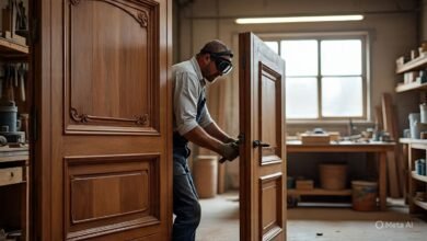 تفصيل أبواب داخلية حسب الطلب بمدينة الدمام