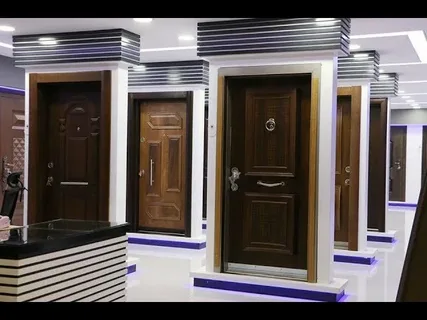 تفصيل أبواب مخصصة للمداخل بمدينة الدمام