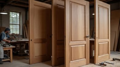 تفصيل أبواب مخصصة للمداخل بأسعار منافسة في الدمام