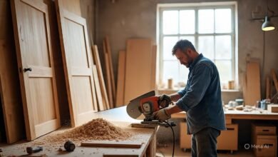 تفصيل أبواب ديكور داخلي بأسعار منافسة في الدمام