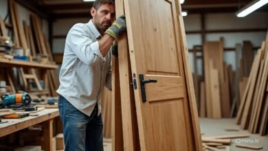 تفصيل أبواب خارجية بالمزاحمية