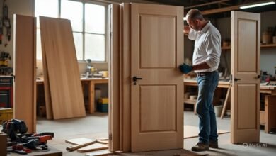 تفصيل أبواب مودرن حسب الطلب داخل مدينة الدمام