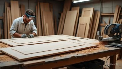 تفصيل أبواب خارجية ببيشة