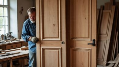 تفصيل أبواب خارجية بالريث