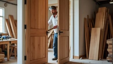 تفصيل أبواب خارجية بشرورة