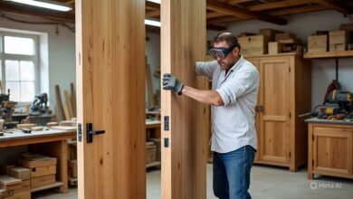 تفصيل أبواب خارجية بالرس 0567625734 7 تفصيل أبواب خارجية بالرس