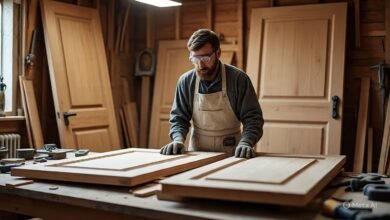 تفصيل أبواب كلاسيك بالظهران