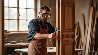 تفصيل أبواب كلاسيك بابها